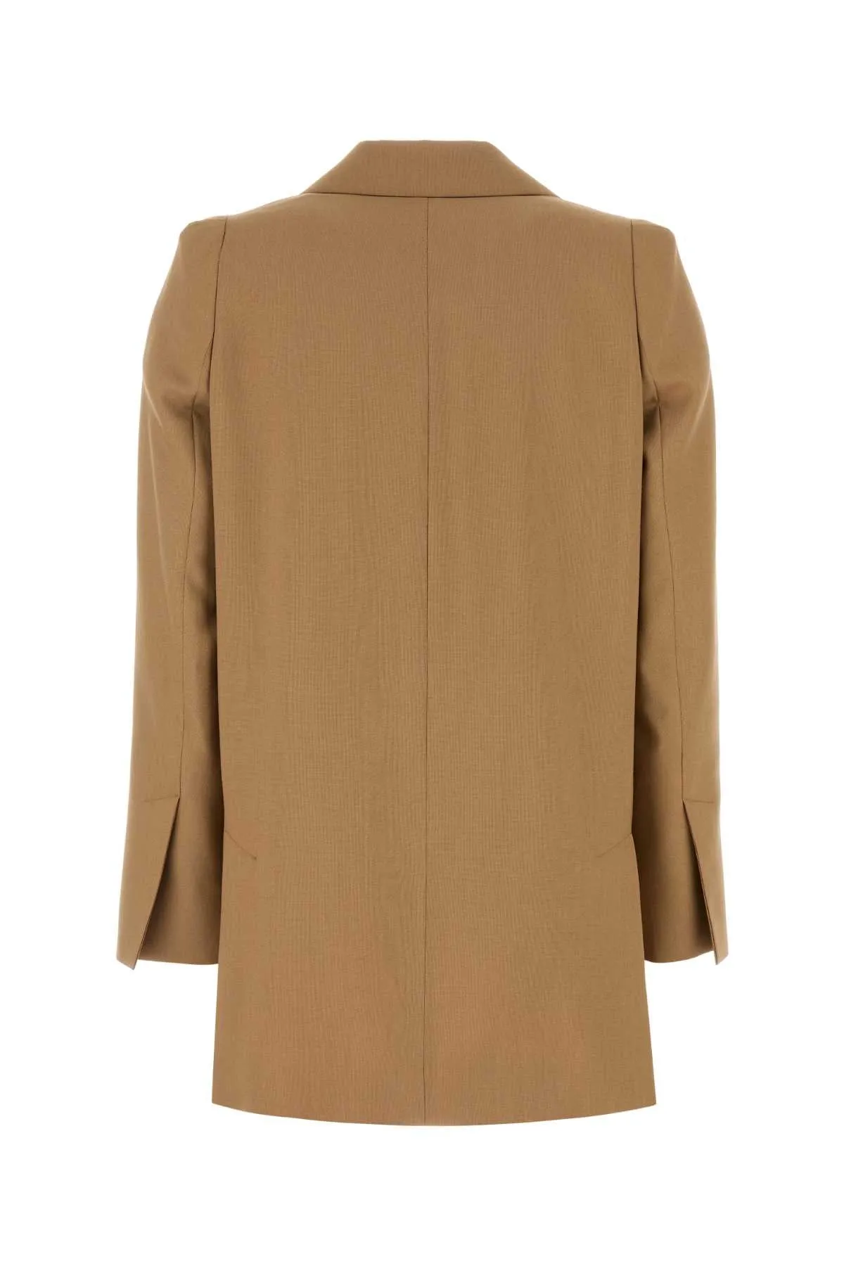 CAMEL WOOL BLEND KITTEN BLAZER sold by Lord & Taylor product image thumbnail 2