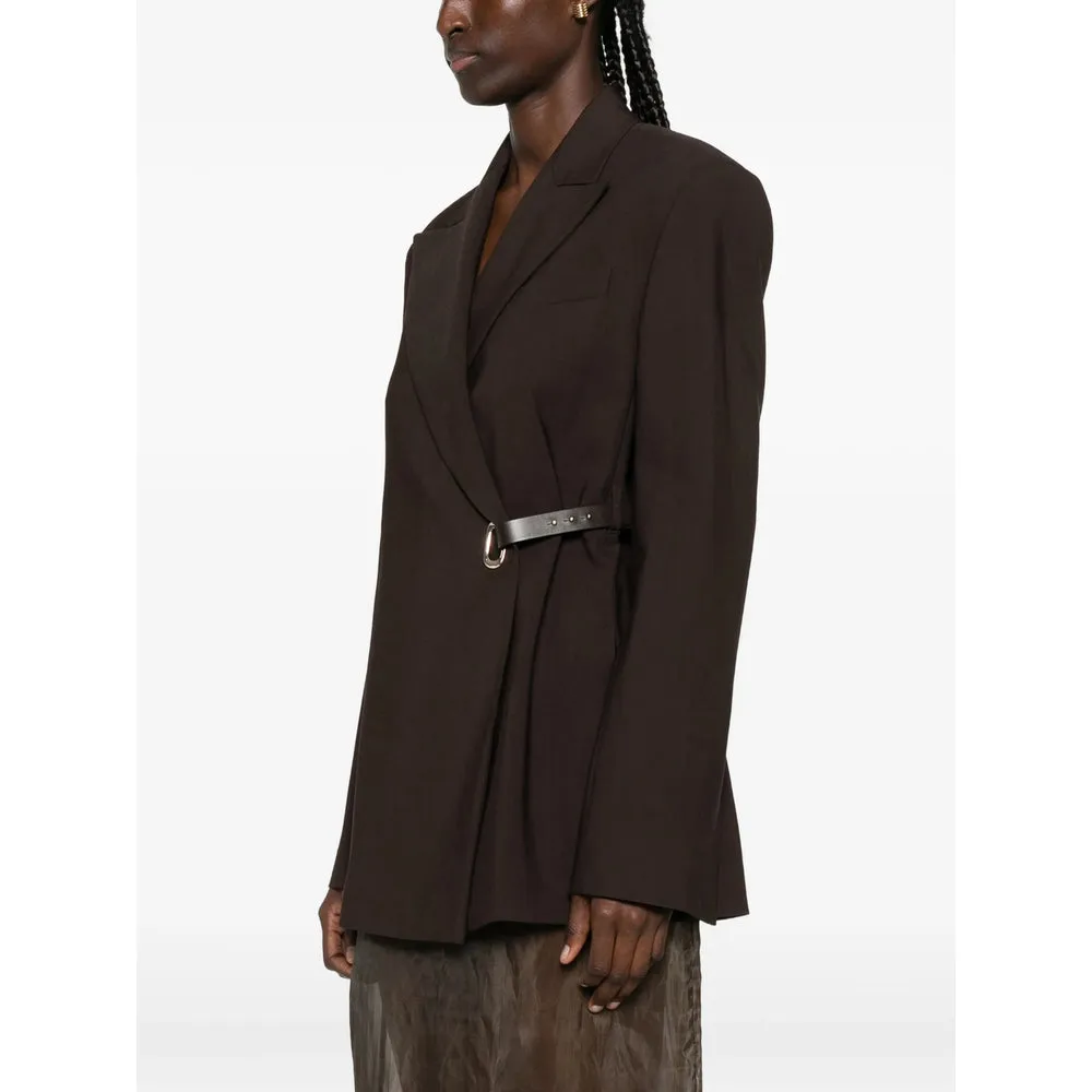 Wrap Jacket Brown sold by Lord & Taylor product image thumbnail 4
