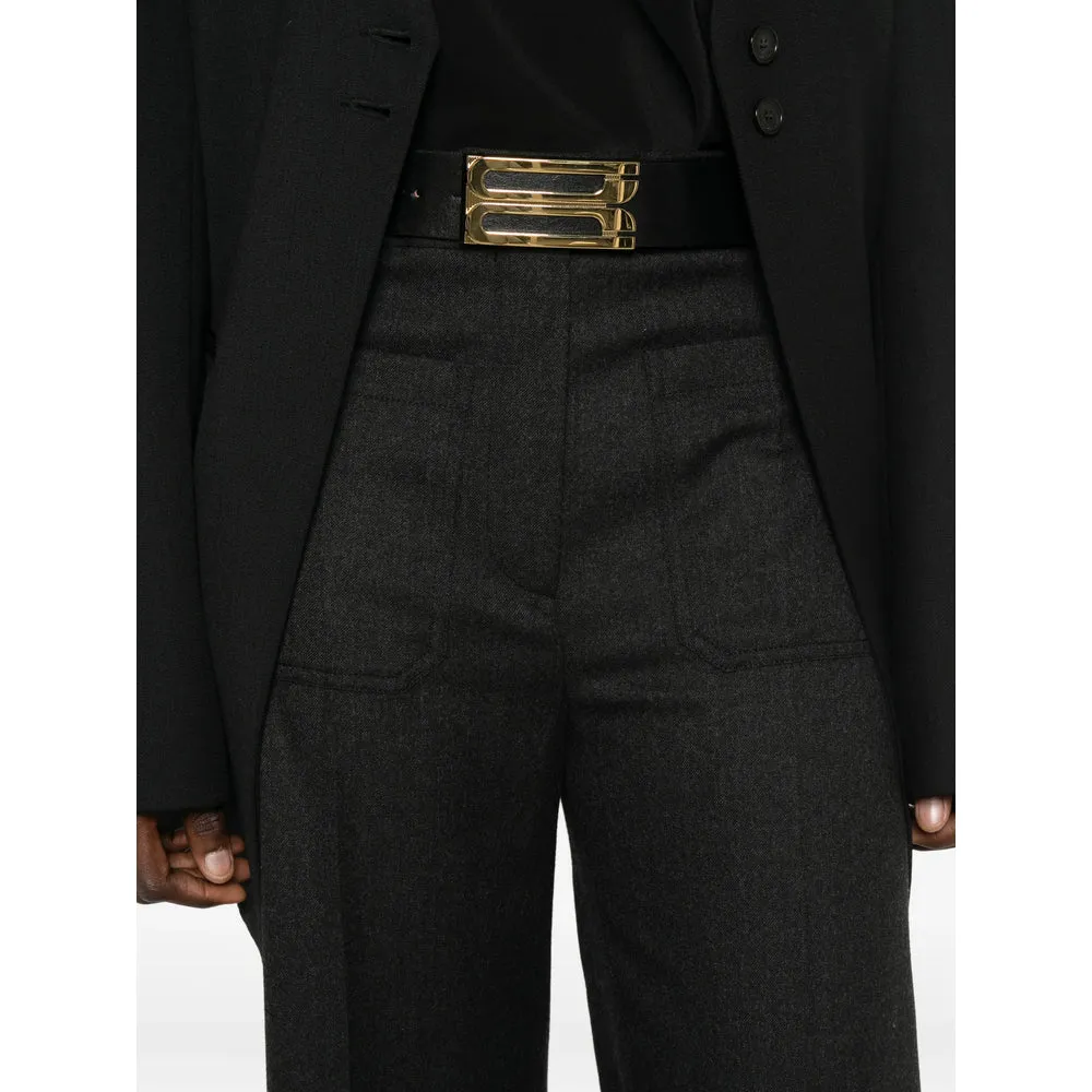 Wide-Leg Trousers Grey sold by Lord & Taylor product image thumbnail 3