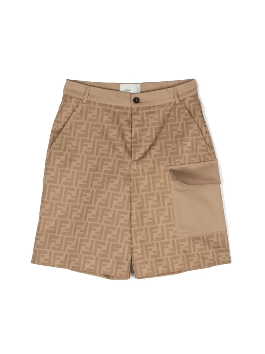 Bermuda Shorts Gabardine Beige sold by Lord & Taylor