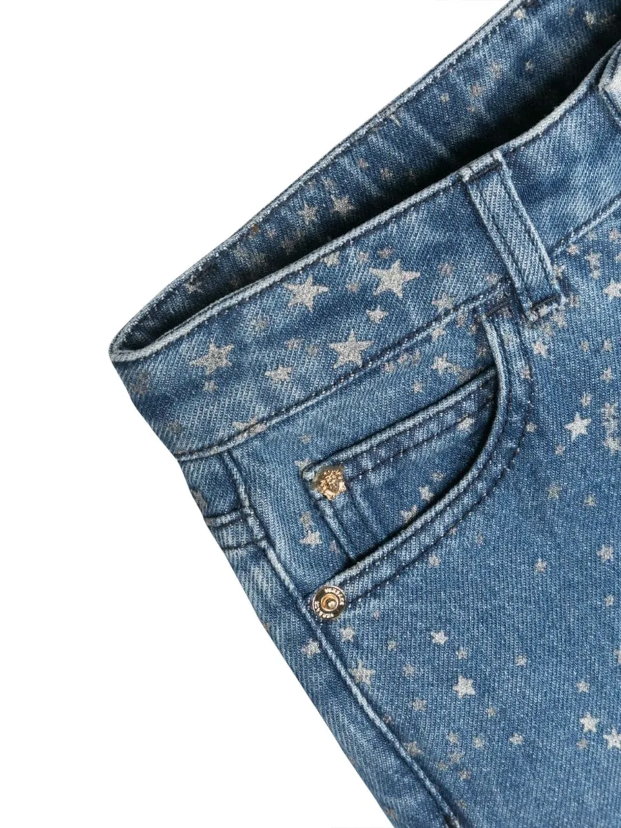 Jeans with Glitter Print sold by Lord & Taylor product image thumbnail 3