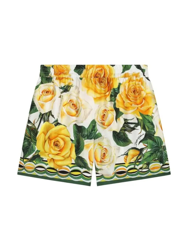 Shorts White Silk made by Dolce & Gabanna