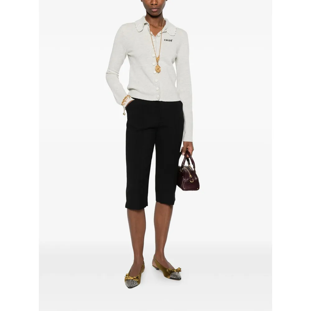 Cropped Wool Trousers sold by Lord & Taylor product image thumbnail 3