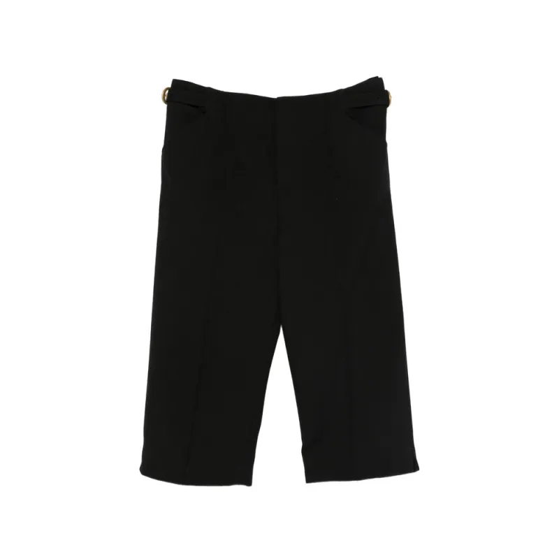 Cropped Wool Trousers made by Chloe