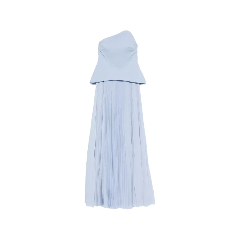 Dress Peplum Blue made by Solace London