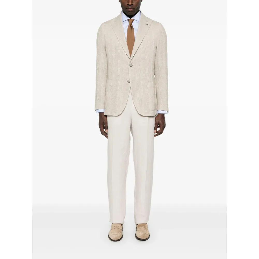 Tapered Trousers Linen Neutrals sold by Lord & Taylor product image thumbnail 3