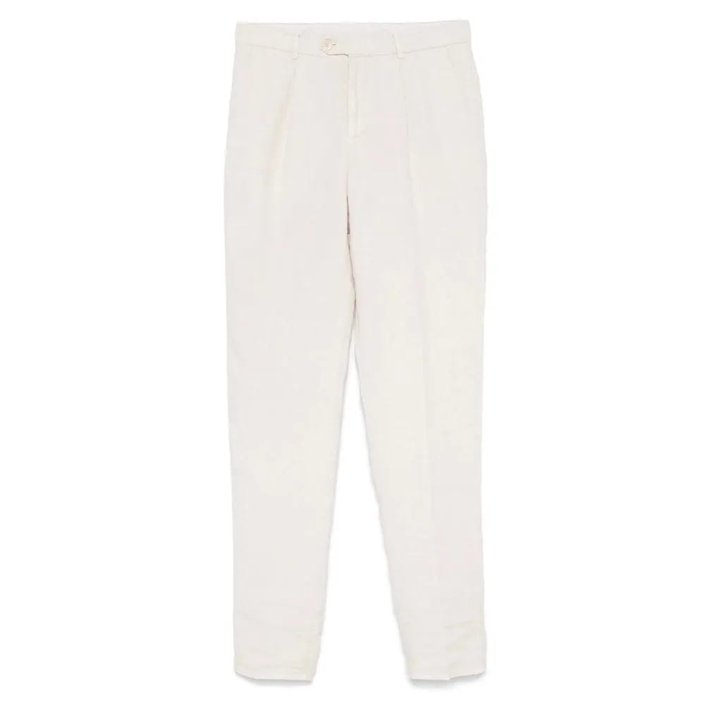 Tapered Trousers Linen Neutrals sold by Lord & Taylor