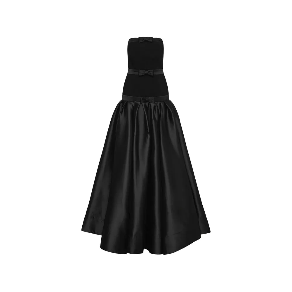 Dress Satin Black sold by Lord & Taylor