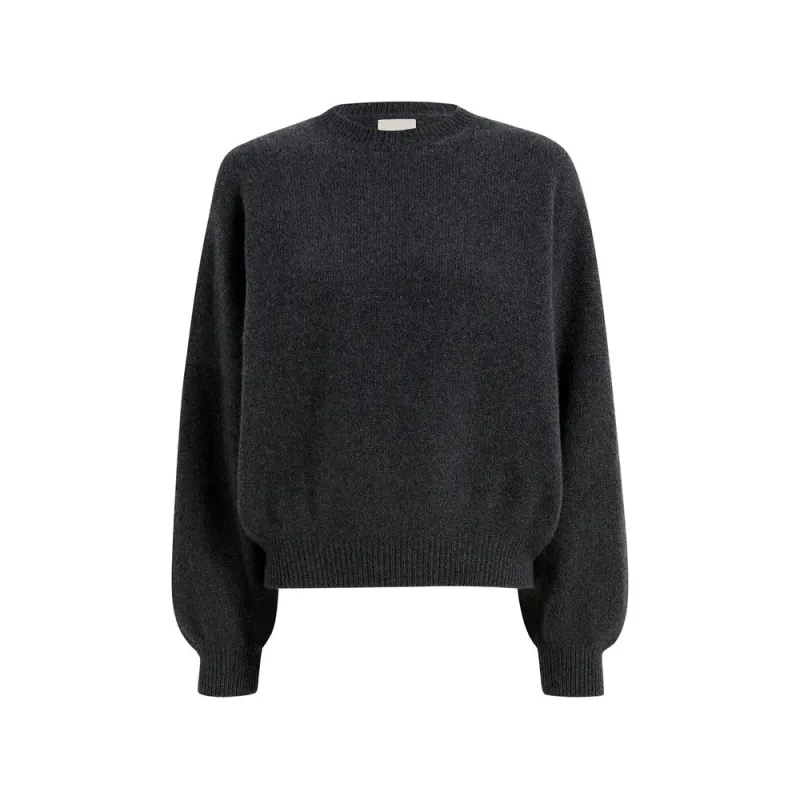 Sweater Charcoal Grey Cashmere made by KHAITE