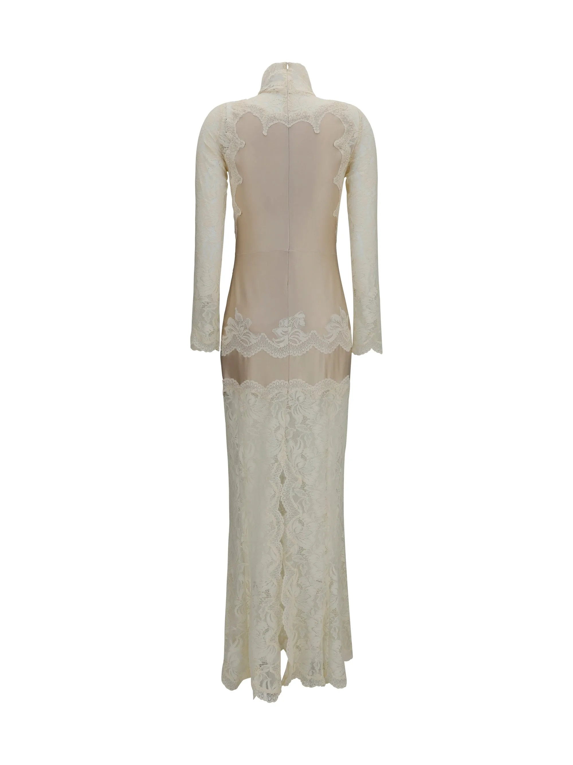 Dress, Lace and Jersey, Ivory sold by Lord & Taylor product image thumbnail 3