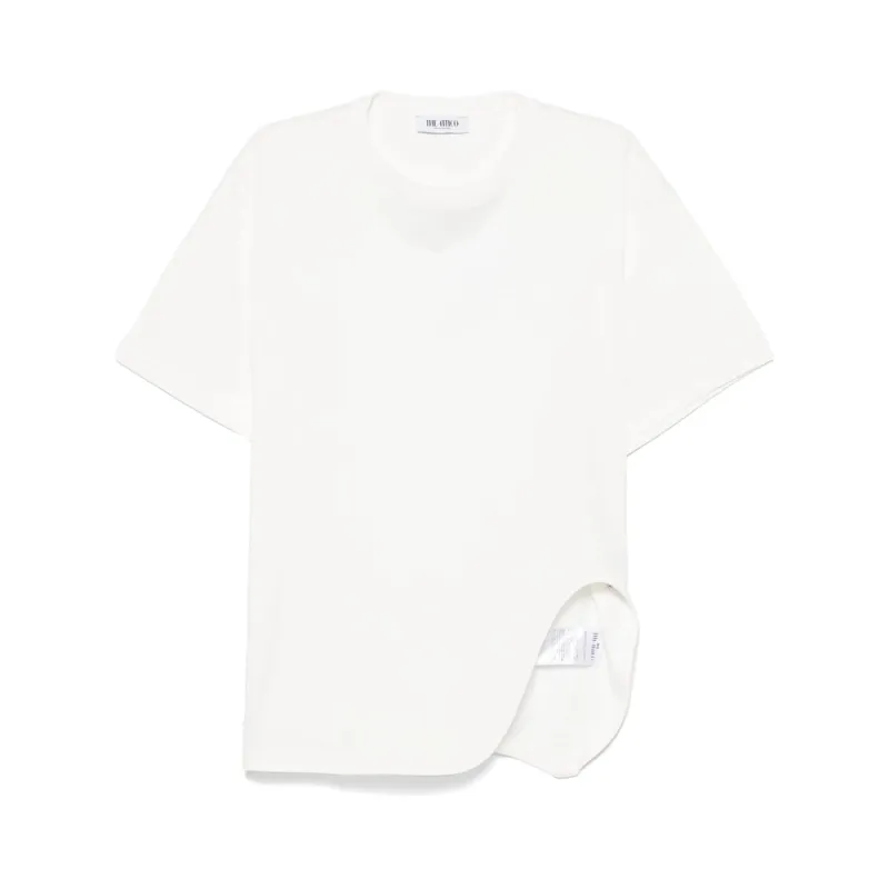 T-shirt White Cotton made by The Attico