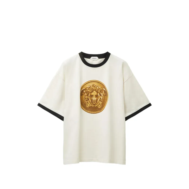 T-Shirt Crewneck White made by Versace