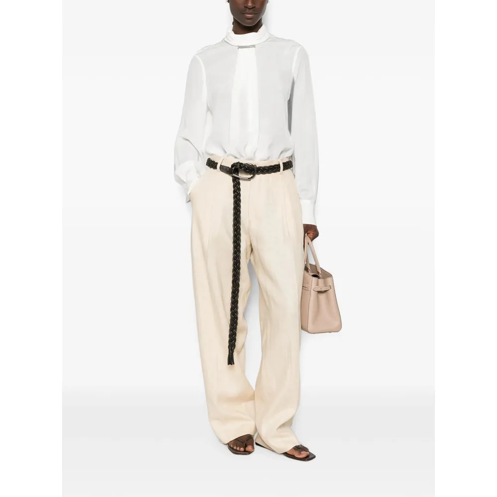 Shirt in White Silk sold by Lord & Taylor product image thumbnail 3