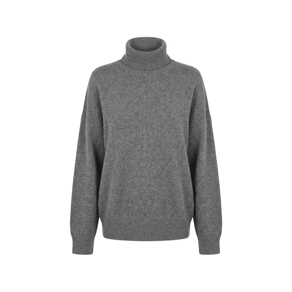 Cashmere Roll-Neck Sweater Grey sold by Lord & Taylor