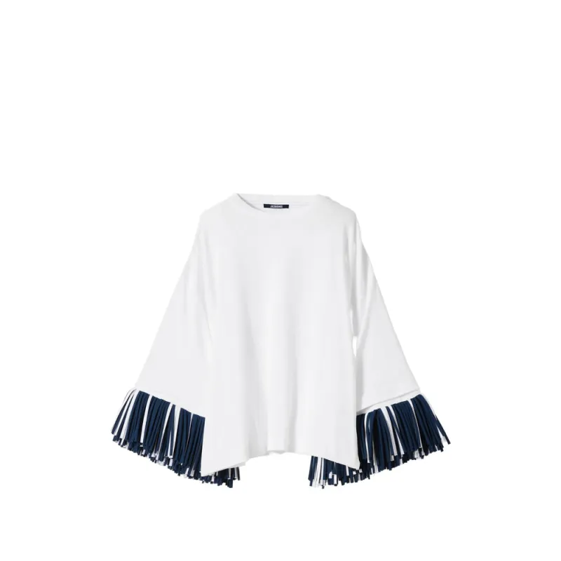 T-shirt White Cotton made by Jacquemus