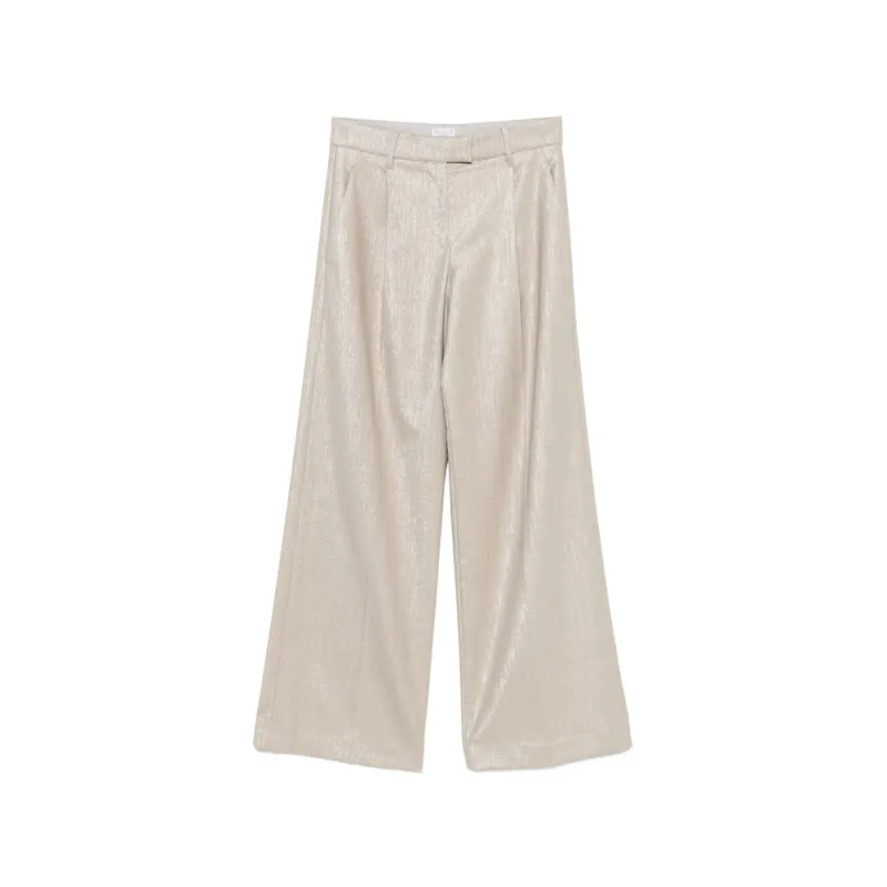 Pleated Trousers Neutrals made by Brunello Cucinelli