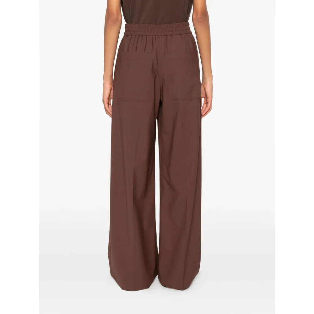 Trousers Wide-Leg Brown sold by Lord & Taylor product image thumbnail 4