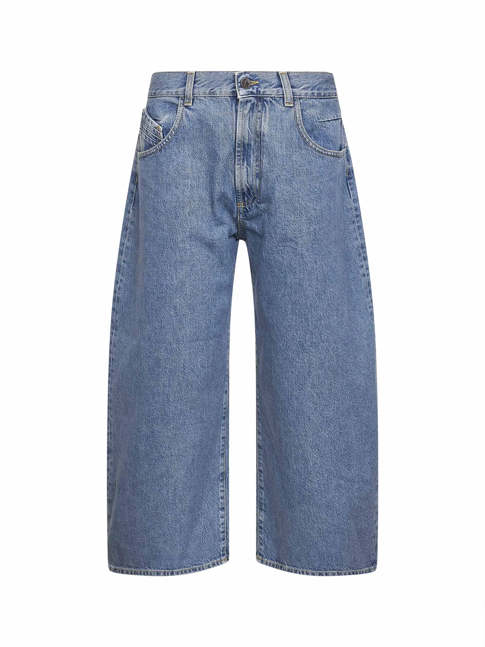 Sky Blue Cropped Wide Leg Jeans sold by Lord & Taylor