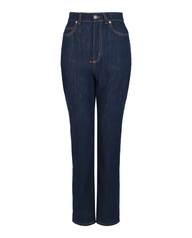 High-Waisted Boyfriend Jeans made by Alexander McQueen
