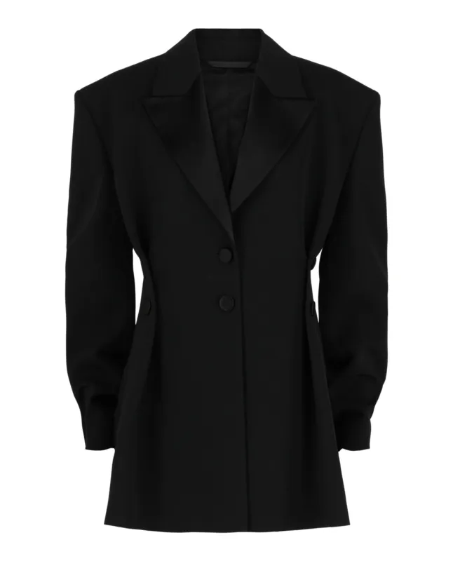 Pleated Single-Breasted Blazer made by Givenchy