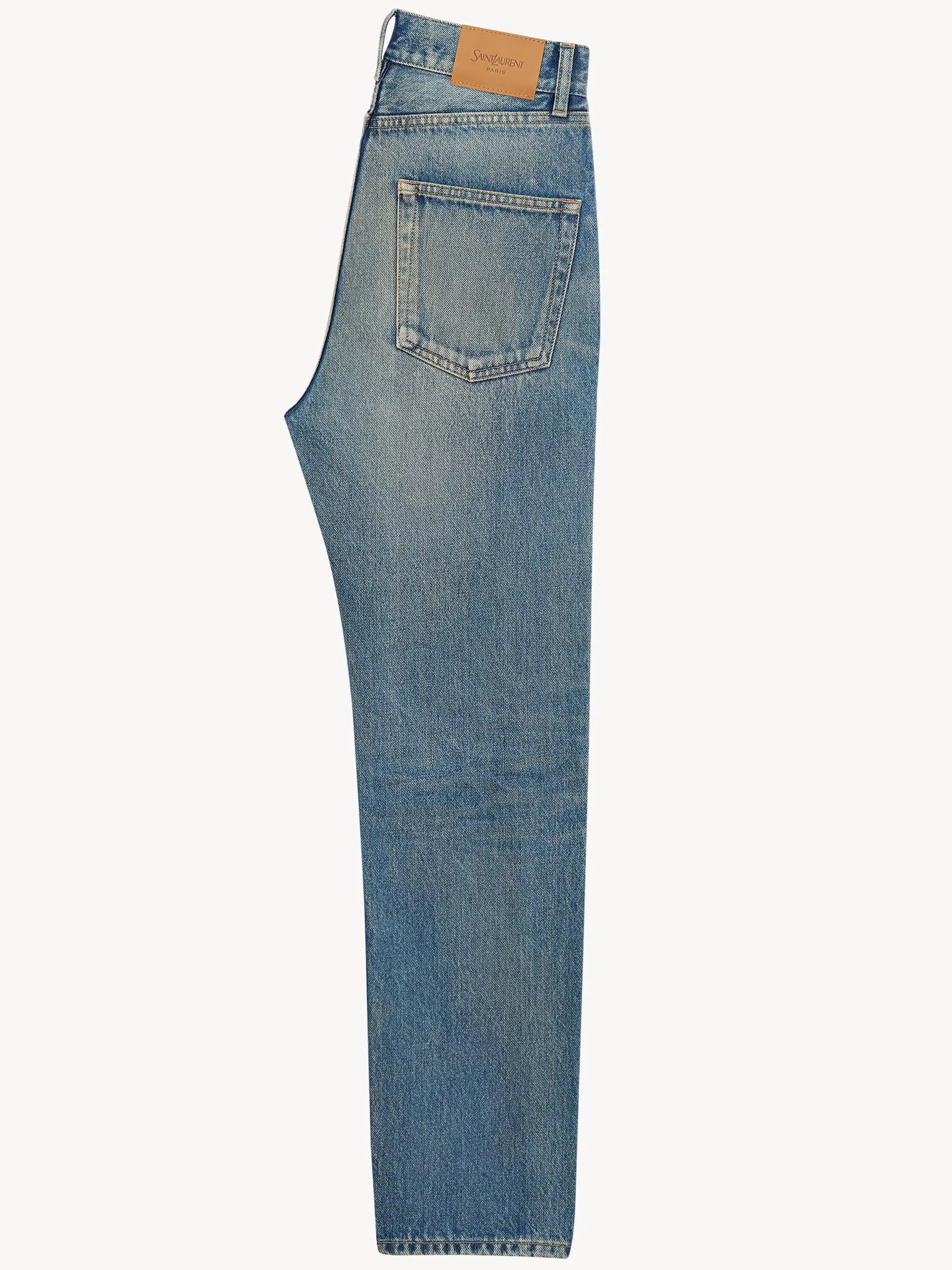 CROPPED FIT JEANS IN COTTON DENIM sold by Lord & Taylor product image thumbnail 2