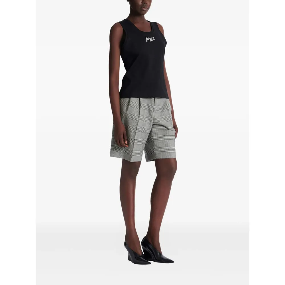 Black Cotton Brush Print T-Shirt sold by Lord & Taylor product image thumbnail 4