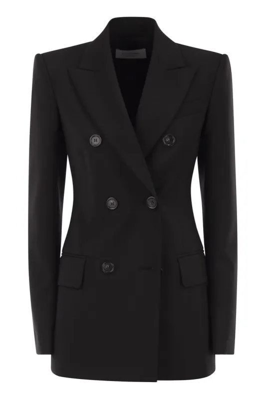 SPXADAMO - TAILORED DOUBLE-BREASTED VIRGIN WOOL BLAZER made by Lord & Taylor