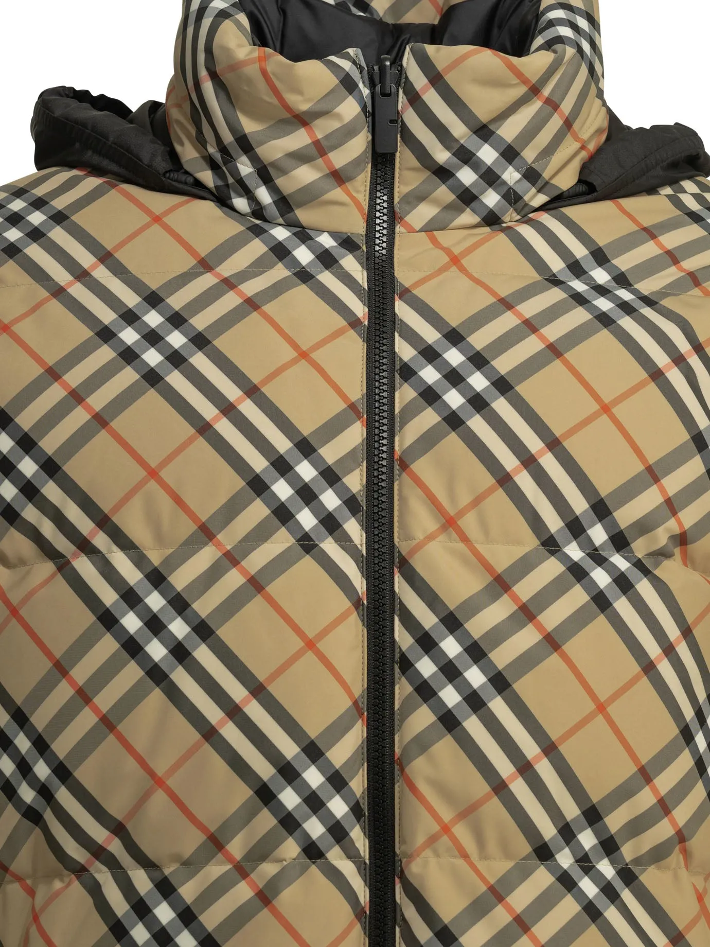 "Snowdon Check Reversible" Short Down Jacket sold by Lord & Taylor product image thumbnail 5