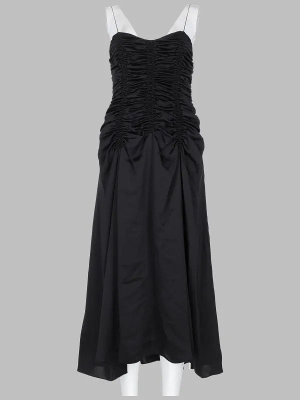Dress Raina Silk Black made by KHAITE