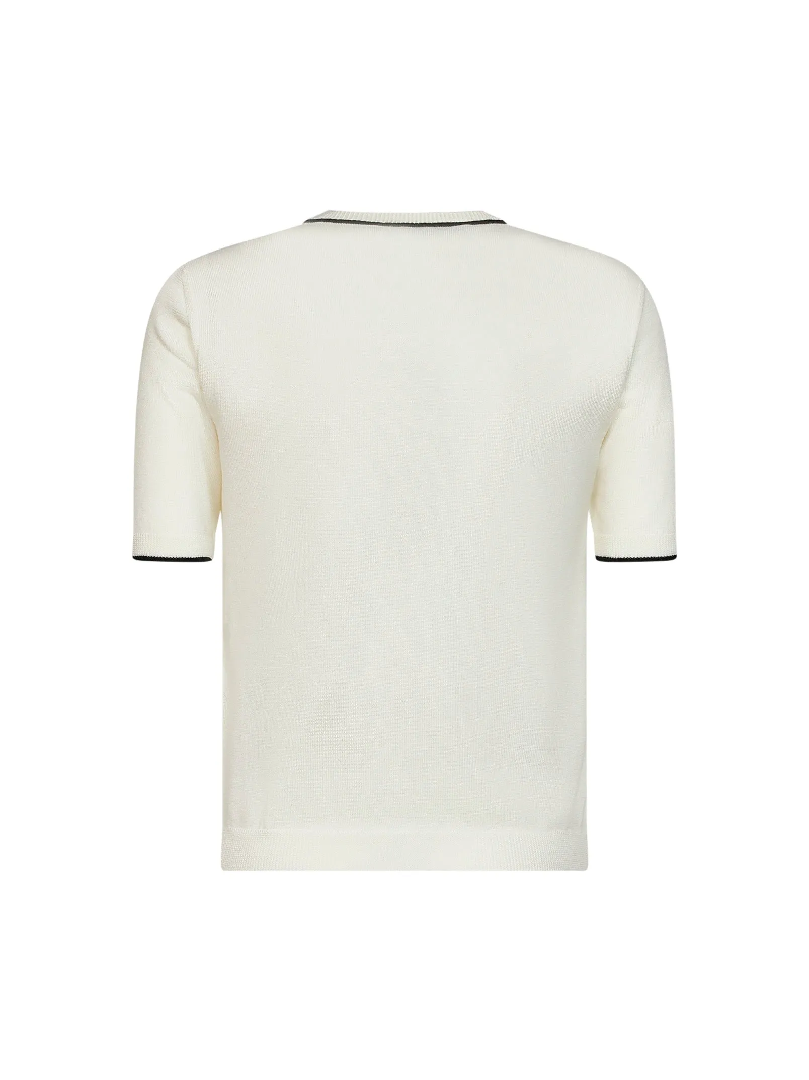 Wool Sweater with VLogo Ivory sold by Lord & Taylor product image thumbnail 2