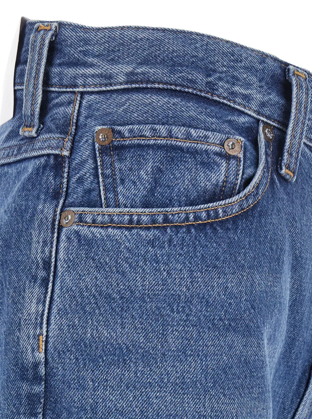 Blue Flared Leg Jeans with Logo Patch sold by Lord & Taylor product image thumbnail 3