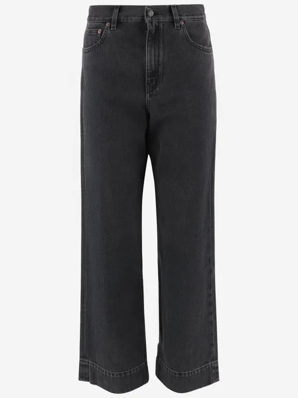 High-Waisted Short Denim Jeans made by Chloe