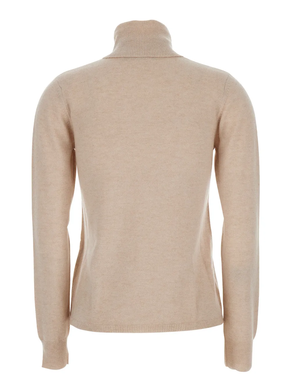 Beige Wool Sweater with Turtleneck sold by Lord & Taylor product image thumbnail 2