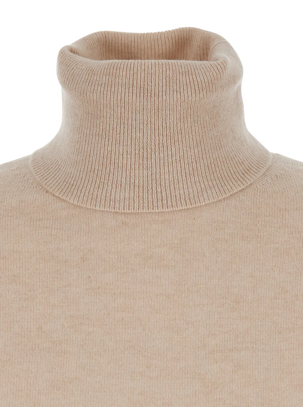 Beige Wool Sweater with Turtleneck sold by Lord & Taylor product image thumbnail 3