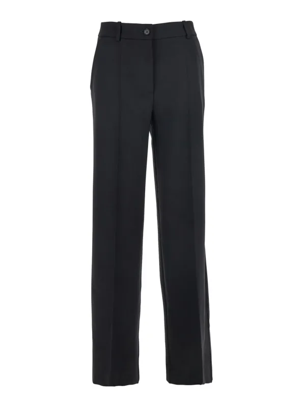 Black Pants with Belt Loops made by P.A.R.O.S.H.