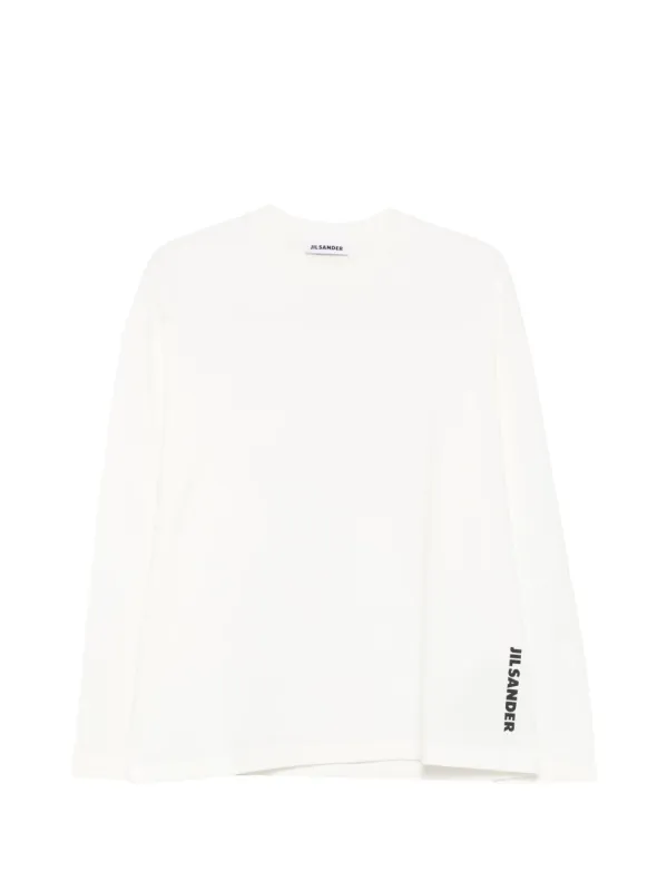LOGO COTTON T-SHIRT made by Jil Sander