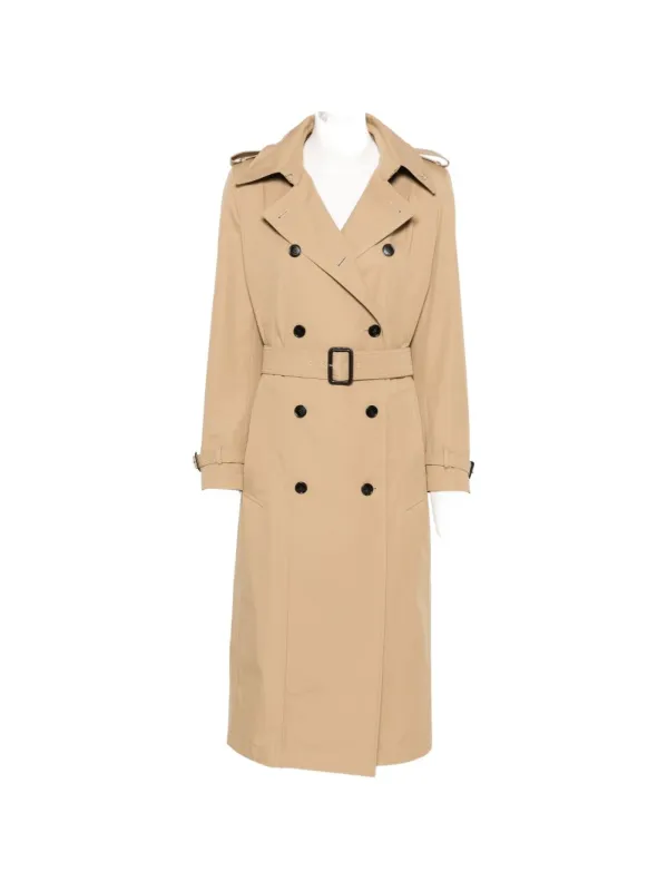 COTTON LONG TRENCH COAT made by Gucci