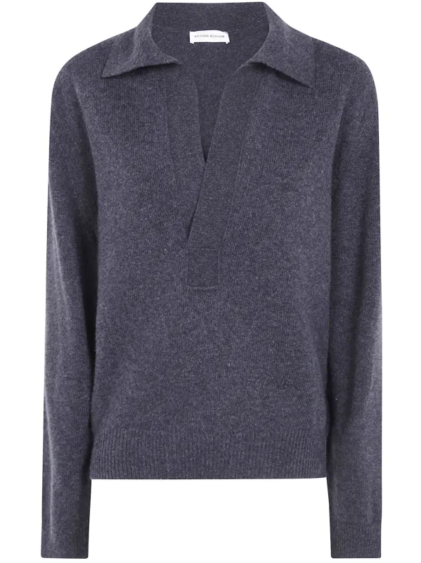 POLO COLLAR JUMPER made by Victoria Beckham