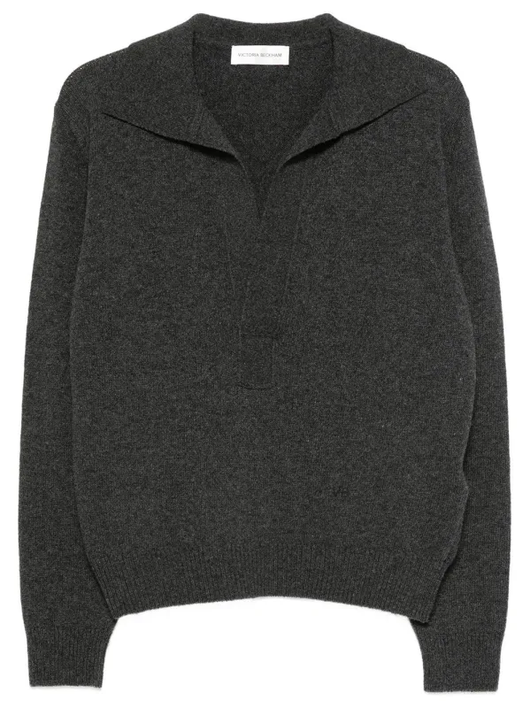 POLO COLLAR JUMPER made by Victoria Beckham