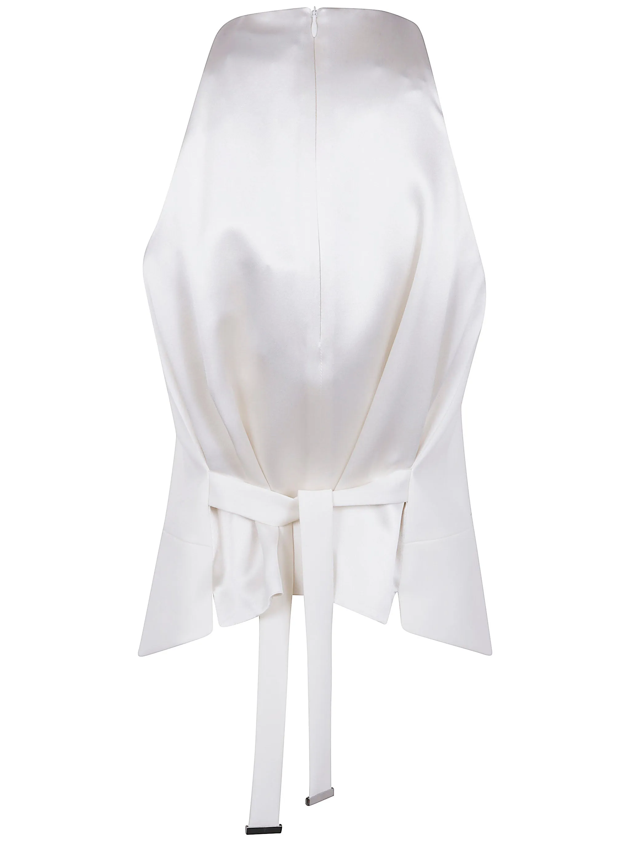 SELVA - WOOL GABARDINE AND SATIN WAISTCOAT sold by Lord & Taylor product image thumbnail 2