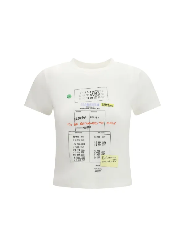 Cotton T-shirt White made by Maison Margiela