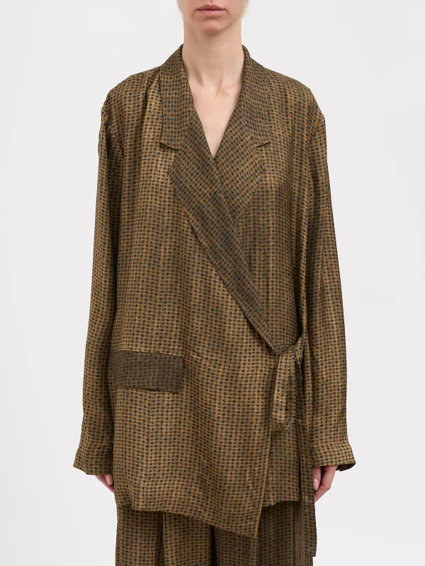 KHLOE VISCOSE JACKET made by UMA WANG