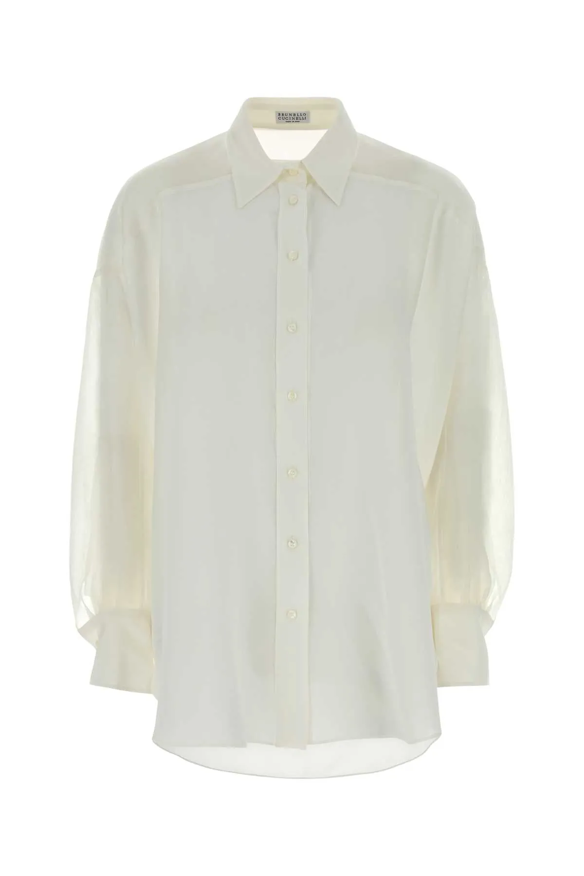 WHITE SILK SHIRT sold by Lord & Taylor