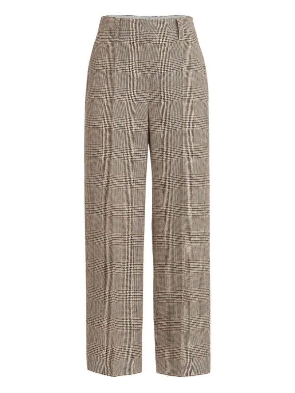 EMBROIDERED LINEN PANT made by Brunello Cucinelli