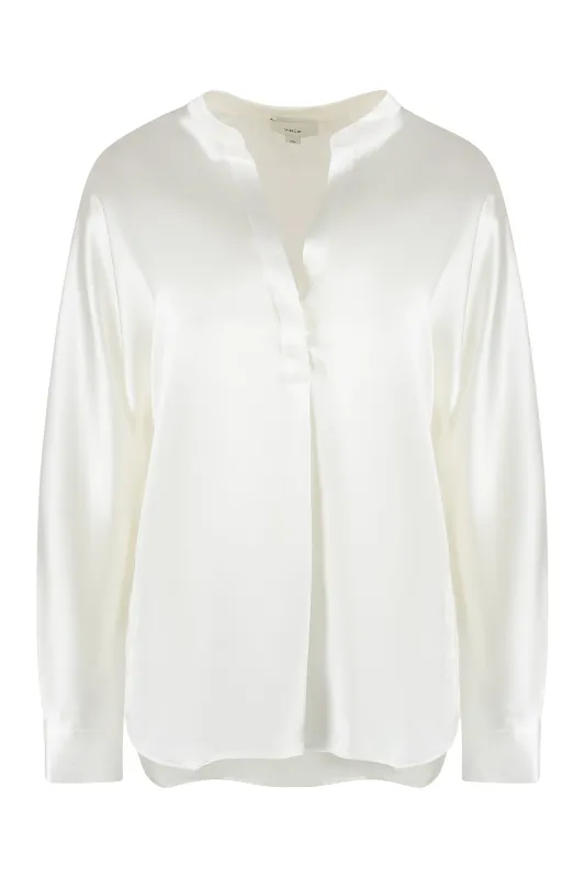 SILK BLOUSE made by Vince