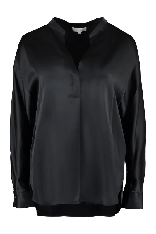 SILK BLOUSE made by Vince