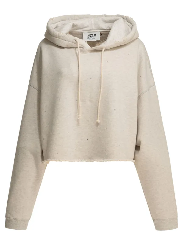 "STAR/W'S" HOODIE made by Golden Goose