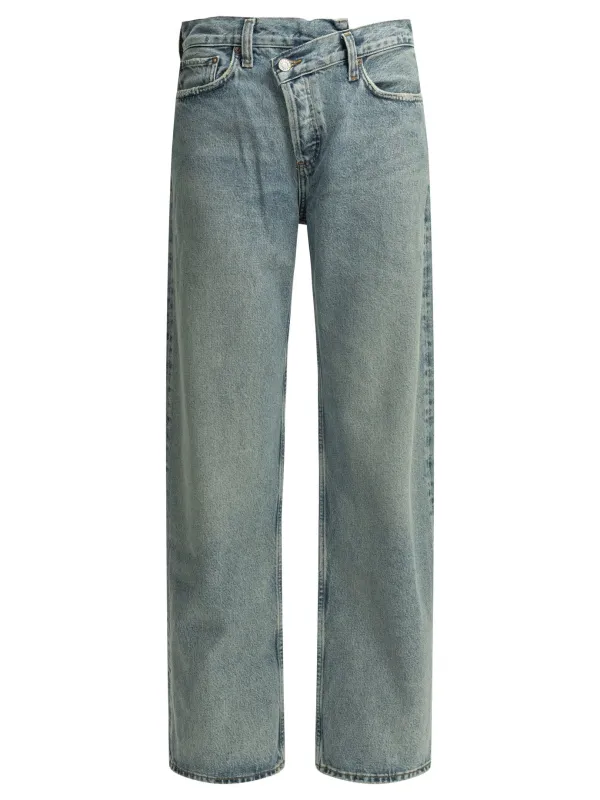 "CRISS CROSS" WIDE LEG JEANS made by Agolde