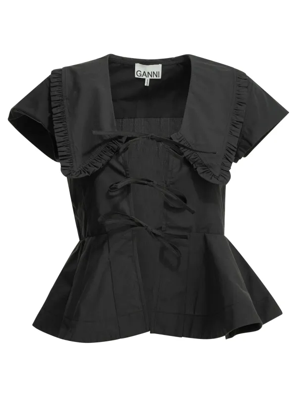 COTTON BLOUSE made by Ganni