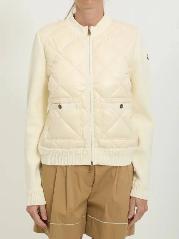 TRICOT ZIP CARDIGAN made by Moncler